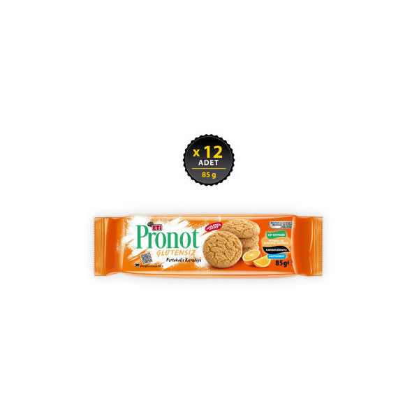 Eti Pronot Plain Cookies 85 Gx 12 Pieces