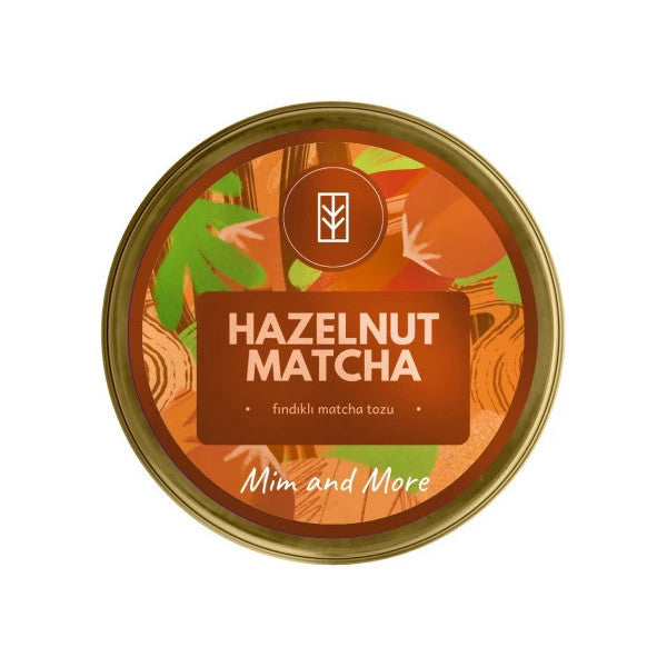 Mim And More Hazelnut Matcha Hazelnut Flavored Matcha 25 Gr