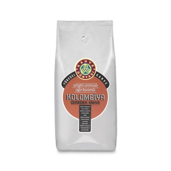 Coffee World Colombian Roasted Beans 1 Kg