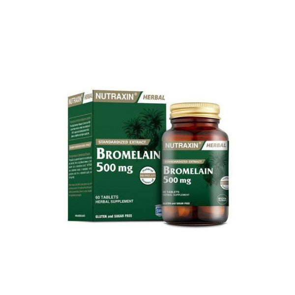 Bromelain 500 Mg Food Supplement 60 Tablets