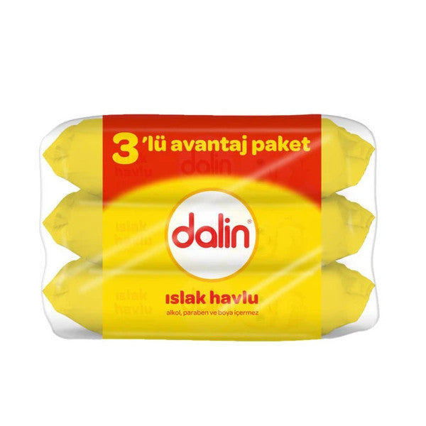 Dalin Wet Towel 3X56 3 Pieces