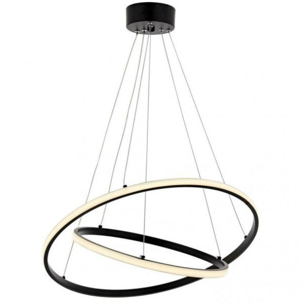 Eray Lighting 2002-2S Led Black Chandelier