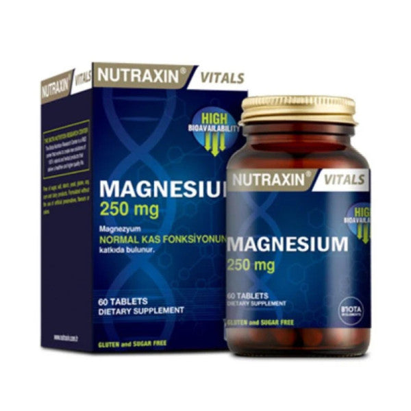 Nutraxin Magnesium 250 mg 60 Tablet