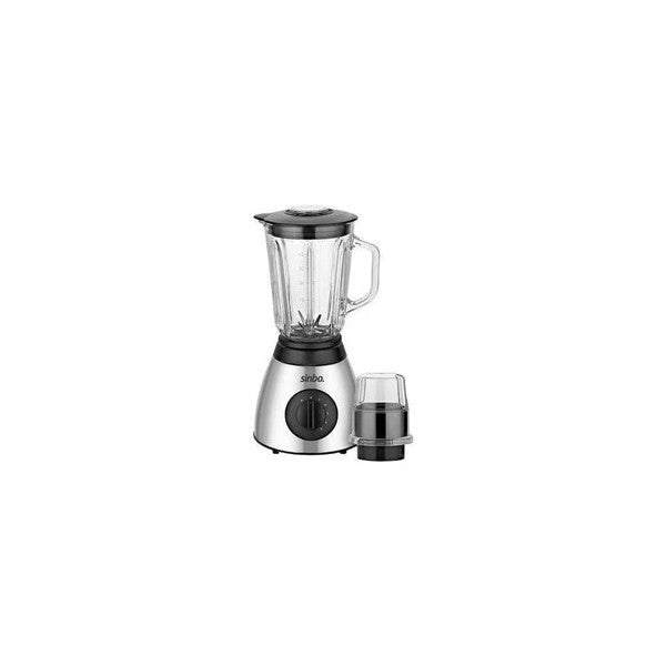 Sinbo Shb-3113 Glass Turbo Blender And Grinder Inox