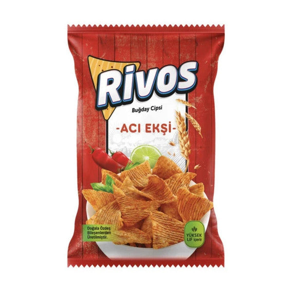 Rivos Bitter Sour Wheat Chips 56 Gr