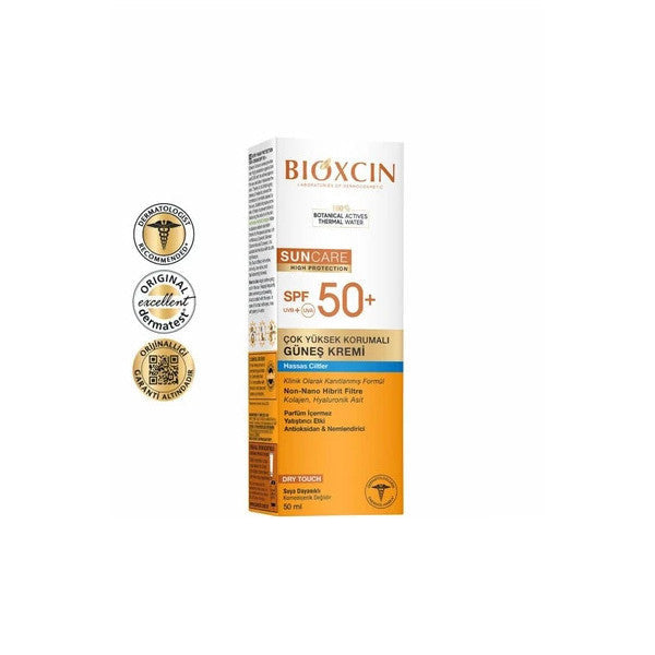 Bioxcin Very High Protection Sun Cream For Sensitive Skin 50 Spf 50 Ml
