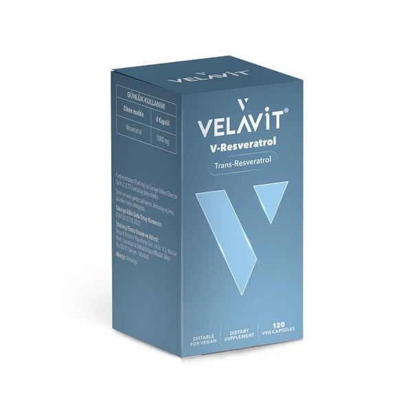 Velavit V-Resveratrol 120 Capsules