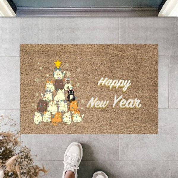 Dormot Home Modern Print - Happy New Year 7 - Welcome Doormat