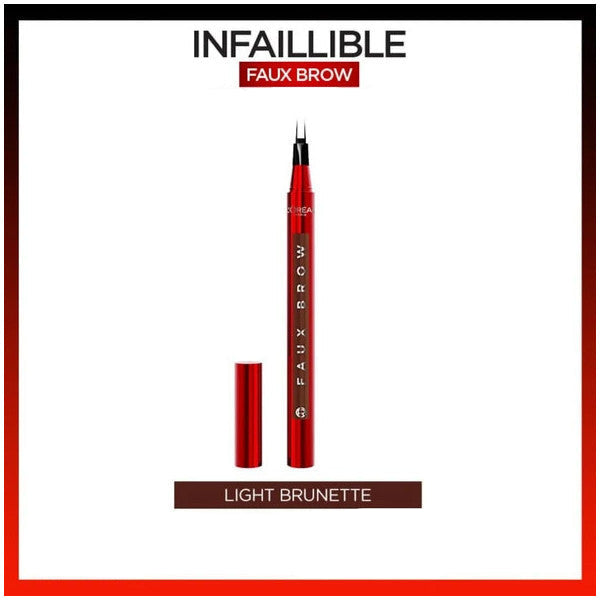 L’Oréal Paris Infaillible Faux Brow Ultra Thin Tip Brow Pencil – Light Brunette