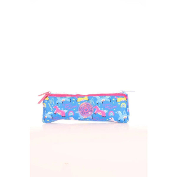 Kaukko Kids 3 Compartment Pencil Bag Evolution Unicorn L8195