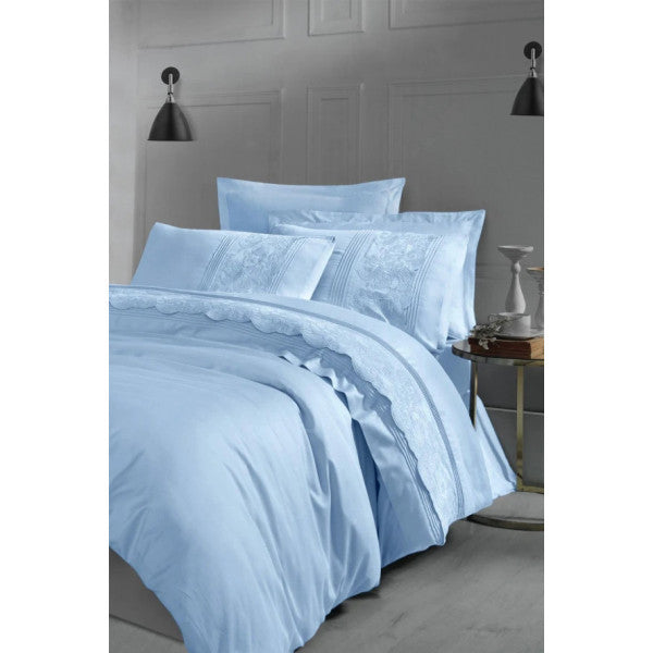 Elegance Grande – Hawaii Blue Double Size Duvet Cover Set