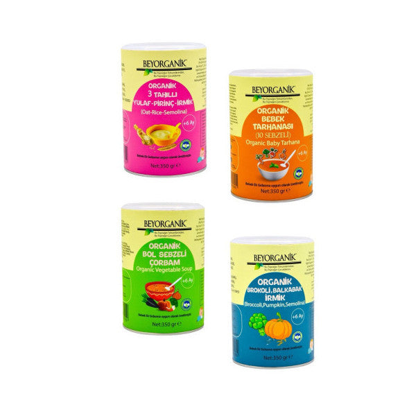 Beyorganik Organic Baby Supplementary Food Set Of 4