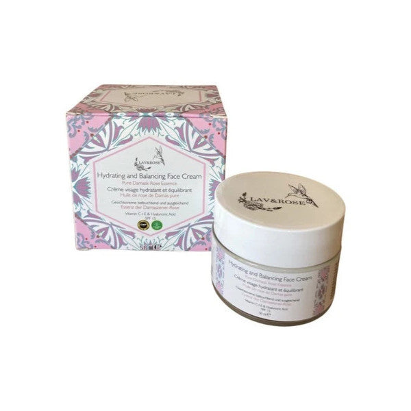 Moisturizing And Balancing Rose Face Cream