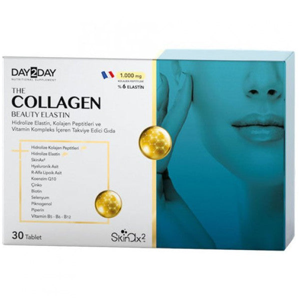 Day2Day The Collagen Beauty Elastin 1000 Mg 30 Tablets