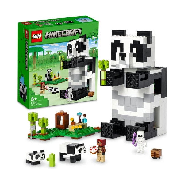 Lego Minecraft 21245 Panda Shelter (553 Pieces)