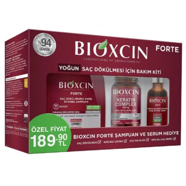 Bioxcin Forte Care Kit For Intensive Hair Loss