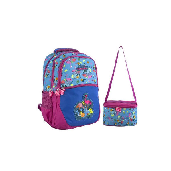 Relxion Primary School Bag Flamingo 1350 With Feeding