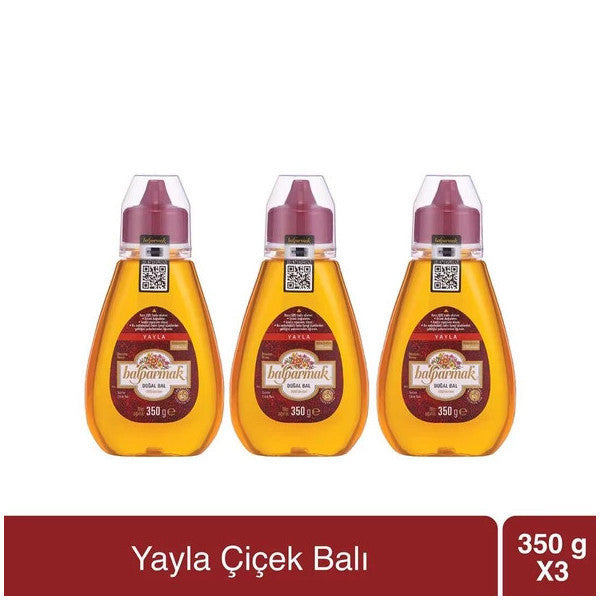 Balparmak Çıtkapak Yayla Flower Honey 350 Gx 3 Pieces