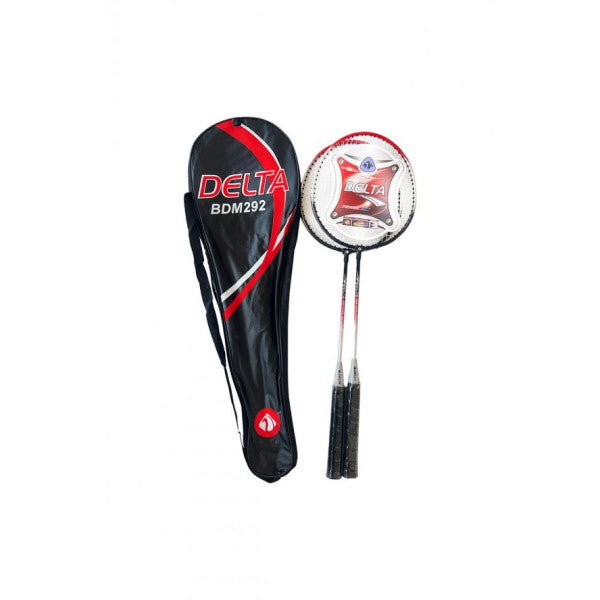 Delta 2 Badminton Racket Double Badminton Set With Bag