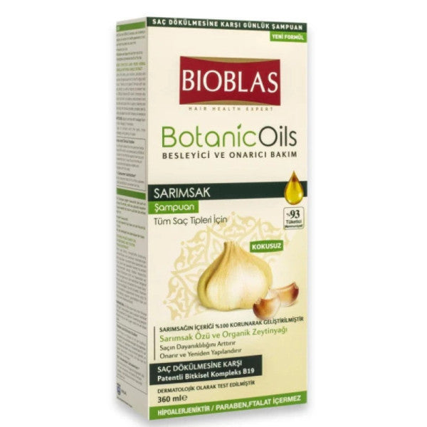 Bioblas Botanic Oils Garlic Shampoo 360 Ml