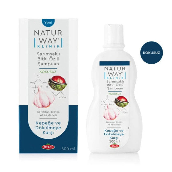 Otacı Naturway Clinical Shampoo 500Ml Garlic