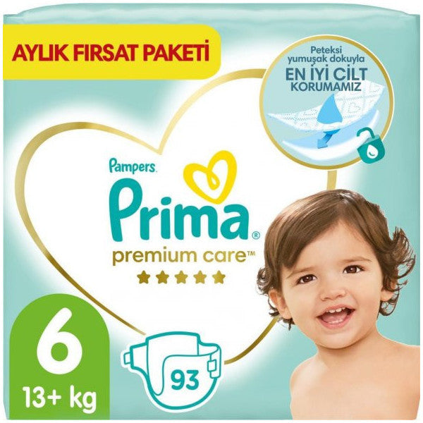 Pampers Baby Diaper Premium Care Size 6 93 Pieces Extra Large Monthly Opportunity Package