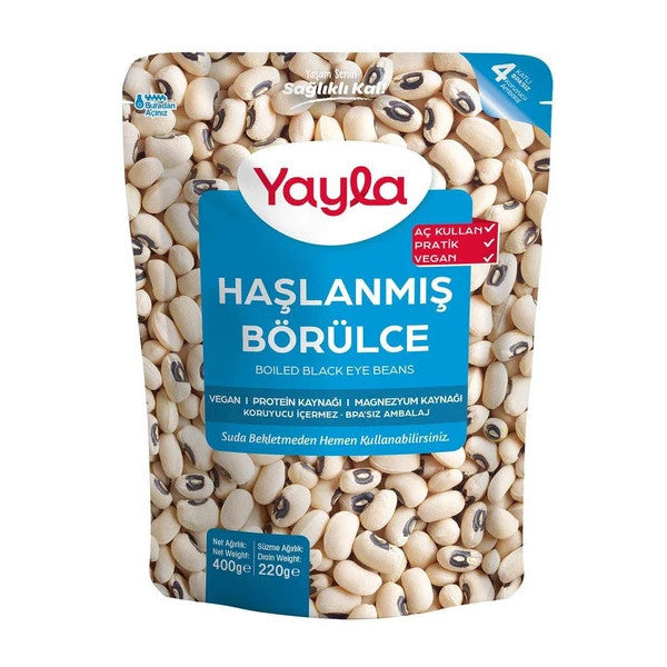 Yayla Boiled Black-Eyed Peas 400 Gr