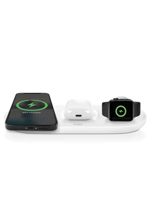 Ttec Smartcharger Air+ Iphone+Applewatch+ شاحن السفر اللاسلكي السريع Pd20W 2Ks21
