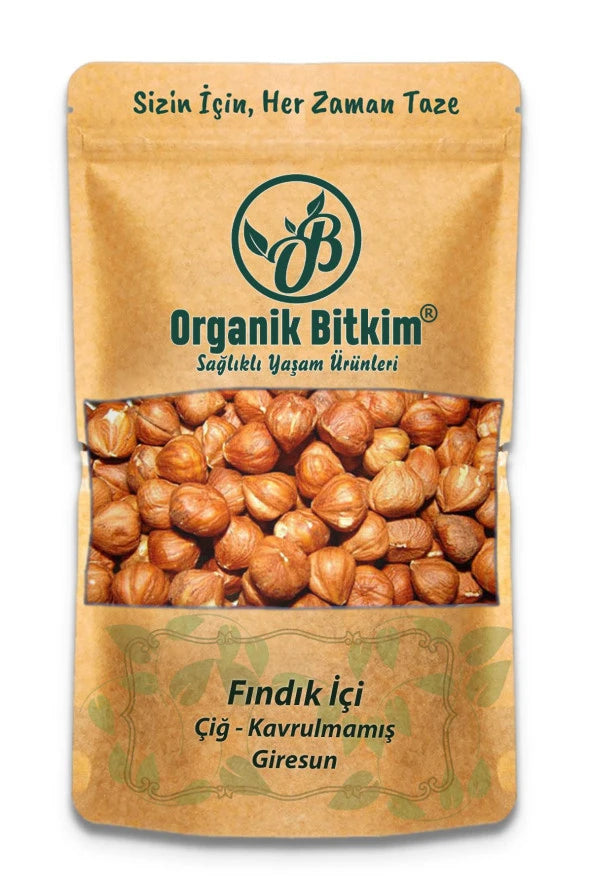 Organik Bitkim Raw Hazelnut Kernels 250G