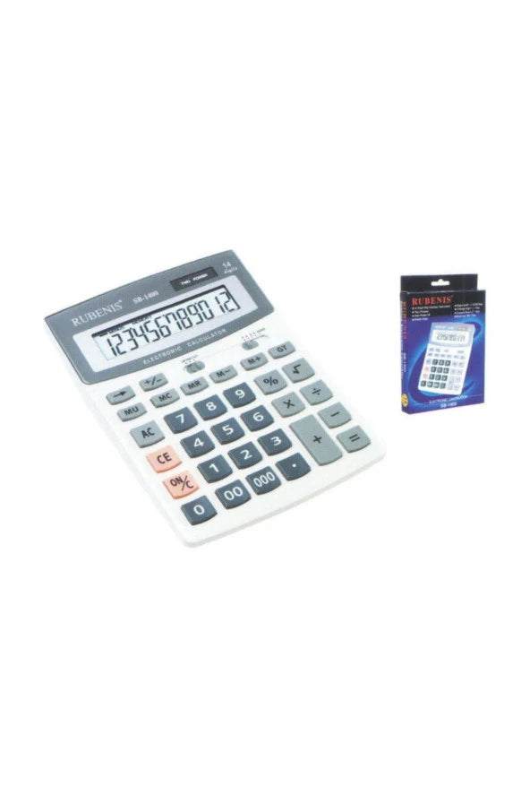 Rubenis Calculator Desktop 14 Digits Sb-1400