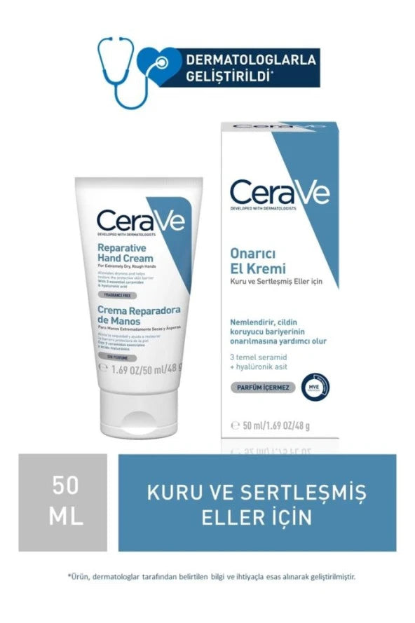 Cerave Repairing Hand Cream 50 Ml-Skt:12M