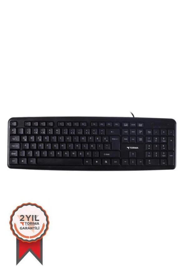 Torima Tk-01 Wired Standard Q Keyboard Black