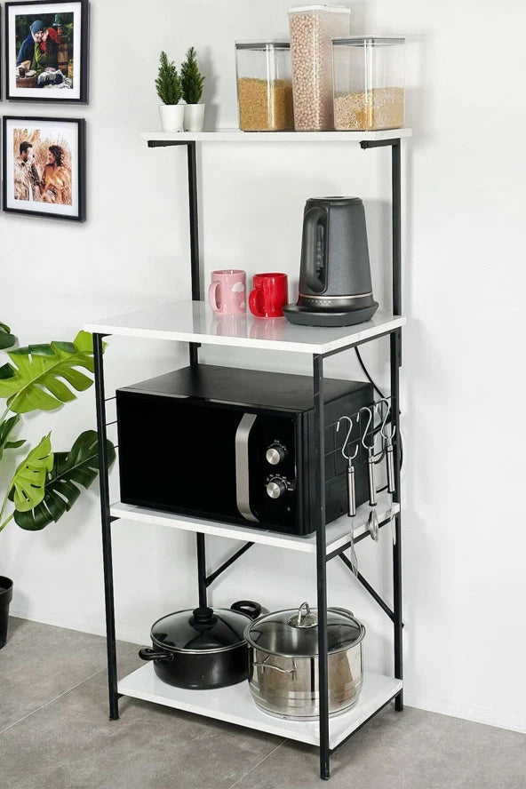 Weblonya Kitchen Bango Multi-Purpose Cabinet Shelf Coffee Corner 5169