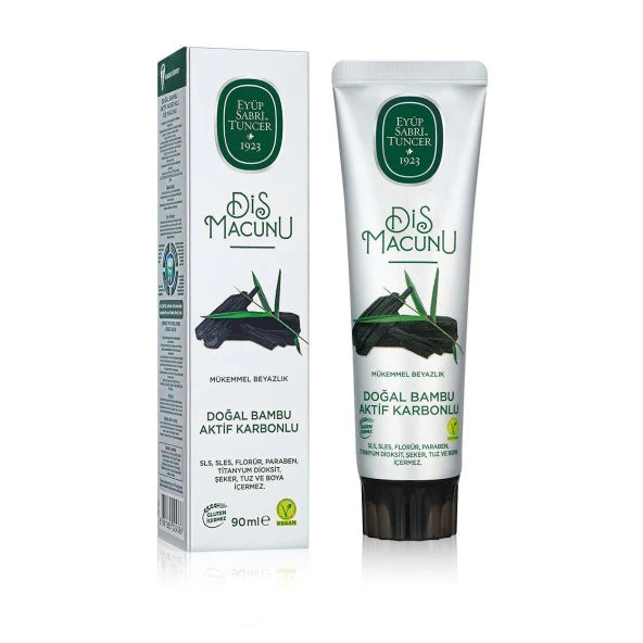 Eyüp Sabri Tuncer Natural Bamboo Activated Carbon Toothpaste 90 Ml