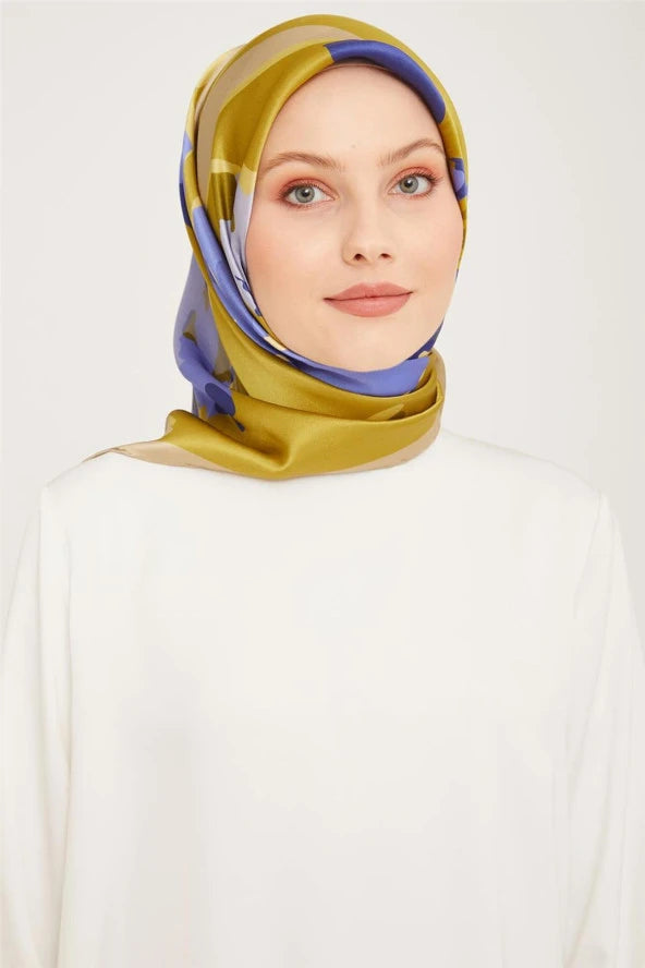 Armine 90X90 Sura Silk Scarf 23Ka9042 02