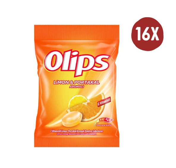 Olips Bag Lemon Orange 76Gr 16 Bag
