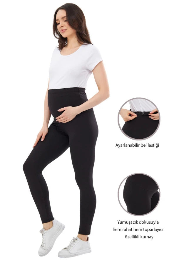 Luvmabelly Myra8200 Tidier Seasonal Waist Adjustable Maternity Leggings