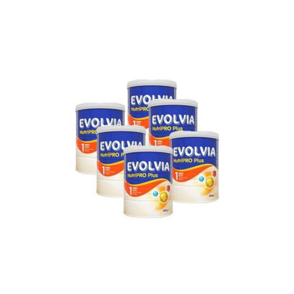 Evolvia Nutripro Plus 1 Baby Food 800 Gr X 6 Pieces