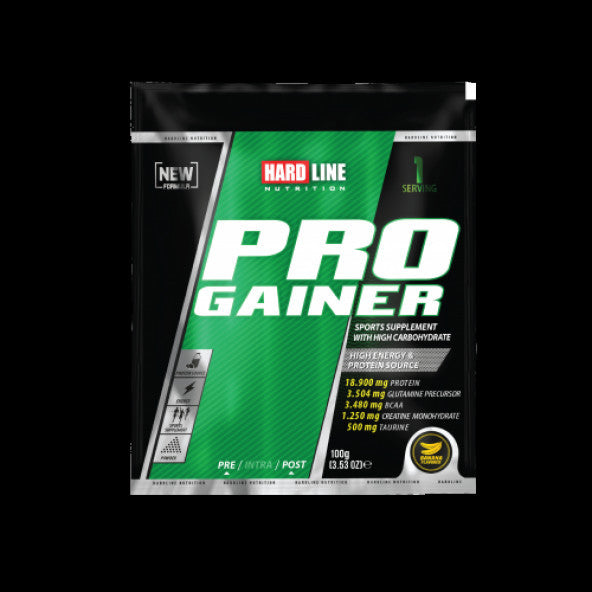 Hardline Progainer Banana 100 G 1 Sachet