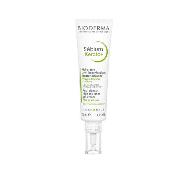 Bioderma Sebium Kerato+ Gel Cream For Acne Prone Skin 30Ml