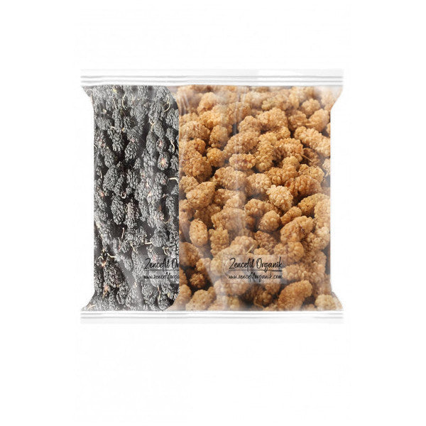 Dried Mulberry Dried Mulberry 500 Gr. White Mulberry + 500 Gr. Black Mulberry Dried Mulberry 1000 Gr.