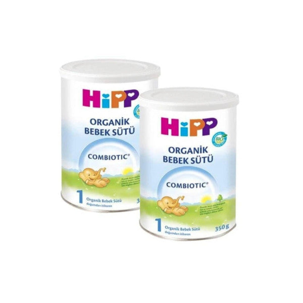 1 Organic Combiotic Baby Milk 350 Gr X 2 Pieces