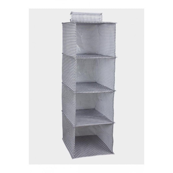 Wardrobe Organizer 29X24X64 Cm Gray