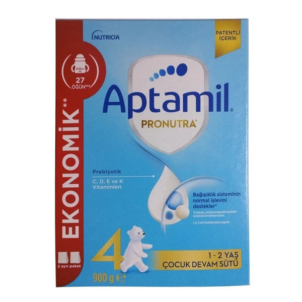 Aptamil 4 Junior Growing-Up Milk 900G X 2 – Double Pack (1800G Total) – Complete Nutrition For Children 2–3 Years