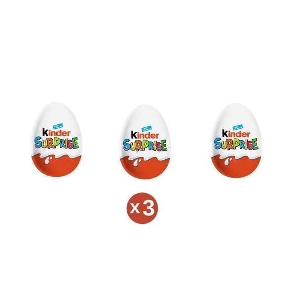 Kinder Surprise Egg 20 G - 3 Pieces