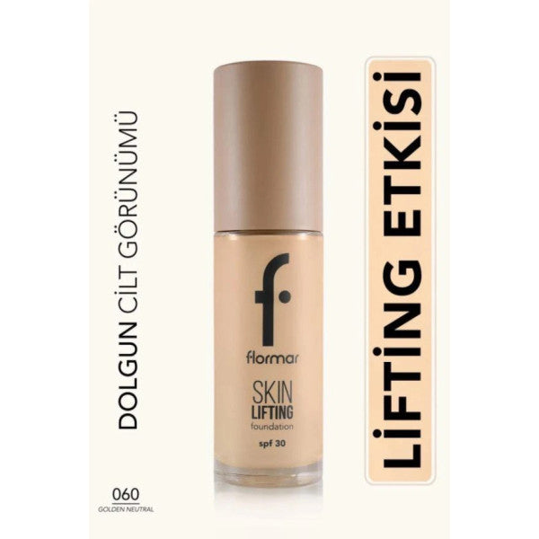 Flormar Spf30 Firming Foundation - Skin Lifting Fdt. - 060 Golden Neutral