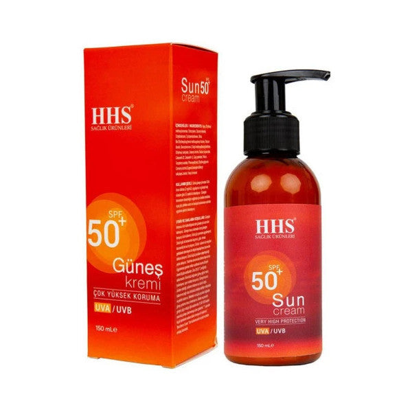 Hhs Sun Cream Spf50+ Uva/uvb Very High Protection Sun Cream 150Ml