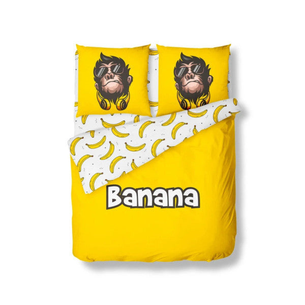 Banana Double Duvet Cover Set