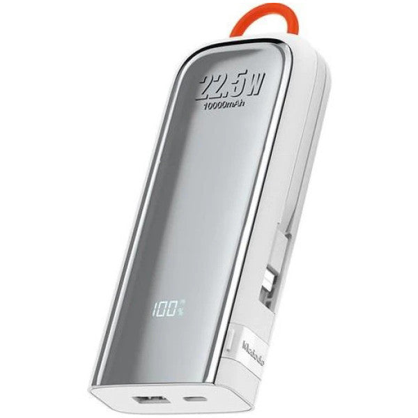 Mcdodo Mc-1160 22.5W 10000 Mah Wired Indicator Powerbank Silver