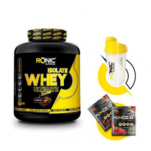 Ronic Whey Protein Isolate Powder Chocolate Flavor 2270 Gr